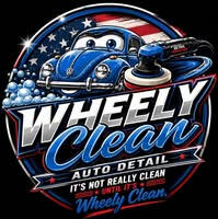 Wheely Clean Auto Detail - Logo Design